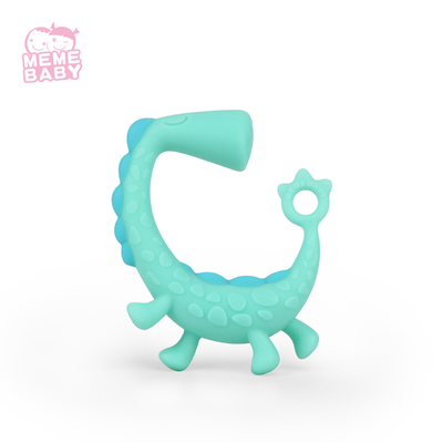 Customized Kids PVC Free Soft Silicone Teether Cute Animal Shape