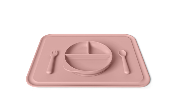 LFGB Certified Self Feeding Set Silicone With Multiple Color Choices