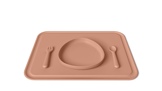LFGB Certified Self Feeding Set Silicone With Multiple Color Choices