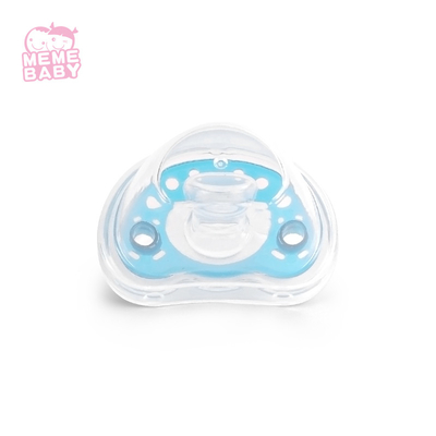 BPA Free Silicone Nipple Pacifier Pink Color Cute With FDA Certificate