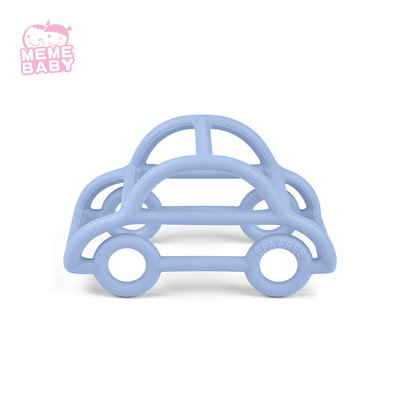 Molar BPA Free Silicone Teether Hollow Design FDA Standard