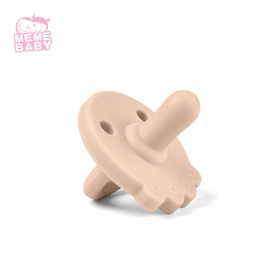 Jelly Style Silicone Nipple Pacifier Food Grade For Newborns And Up