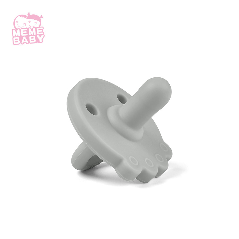 Jelly Style Silicone Nipple Pacifier Food Grade For Newborns And Up